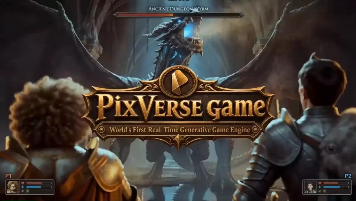 PixVerse Game - 爱诗科技推出的实时视频与互动世界生成游戏引擎