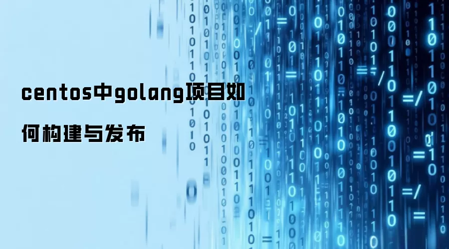centos中golang项目怎样构建与发布