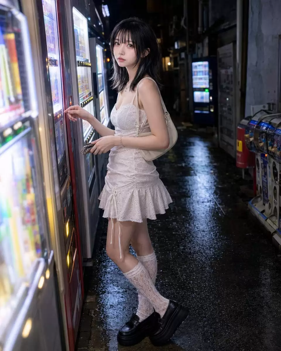 深夜自动贩卖机巷