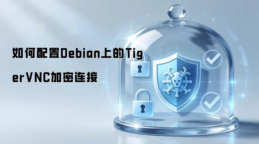 如何在Debian上配置TigerVNC加密连接