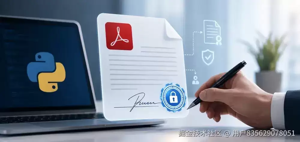 利用 Python 对 PDF 文档进行数字签名的方法
