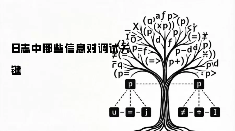 日志中哪些信息对调试最关键