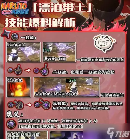 火影忍者手游中宇智波带土技能解析 解锁强大技能