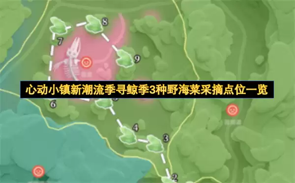 心动小镇新潮流季寻鲸季3种野海菜采摘点位全览
