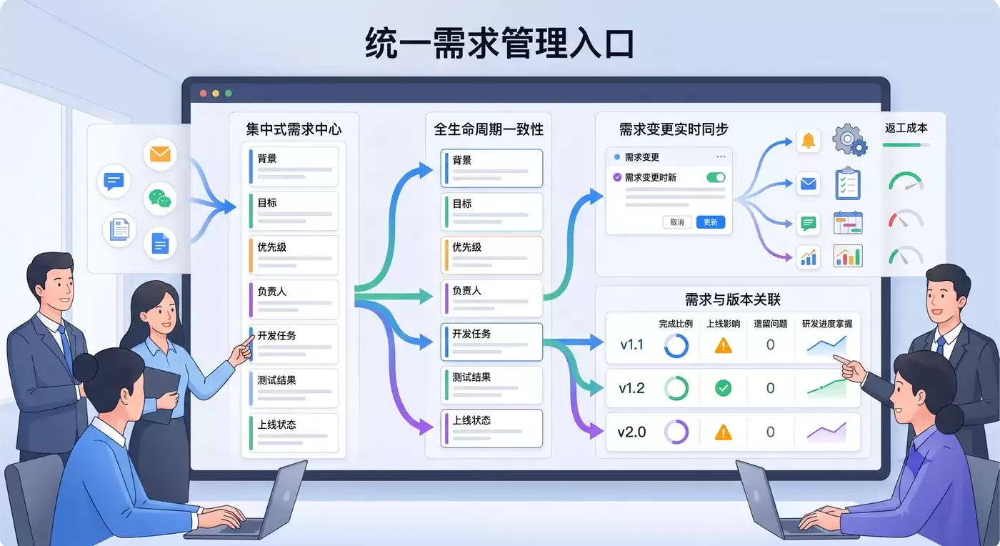 2026 企业研发管理升级：如何用开发需求管理工具构建需求全生命周期体系
