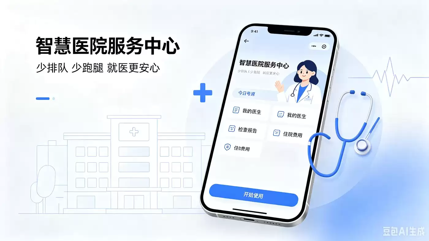 智慧医院小程序开发推动医疗服务数字化升级