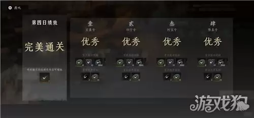 燕云十六声入港稽查第四天满分攻略 入港稽查第四天怎么满分通关