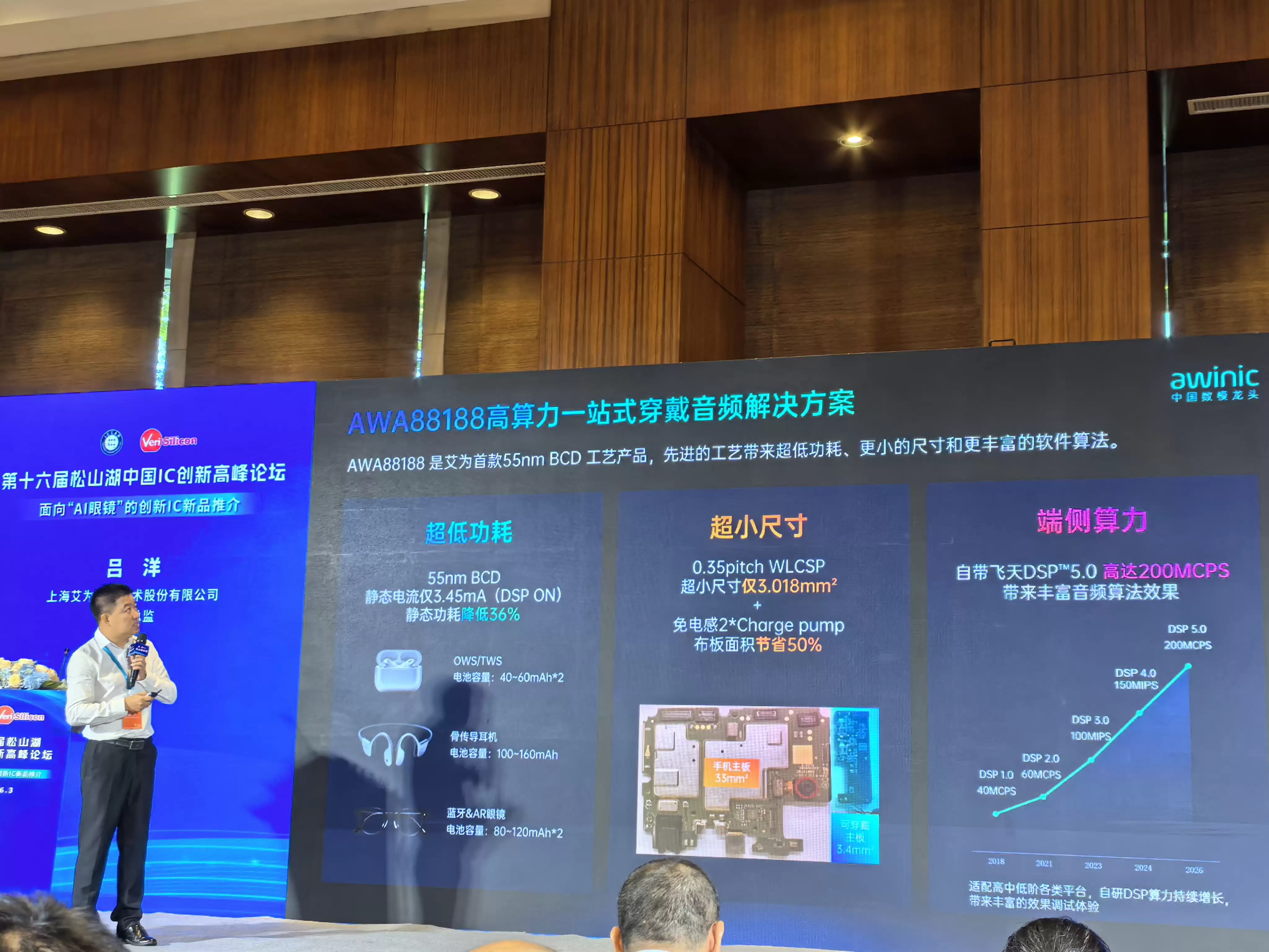 静态功耗降低36%！艾为电子推出AWA88188精准解决AI眼镜续航痛点