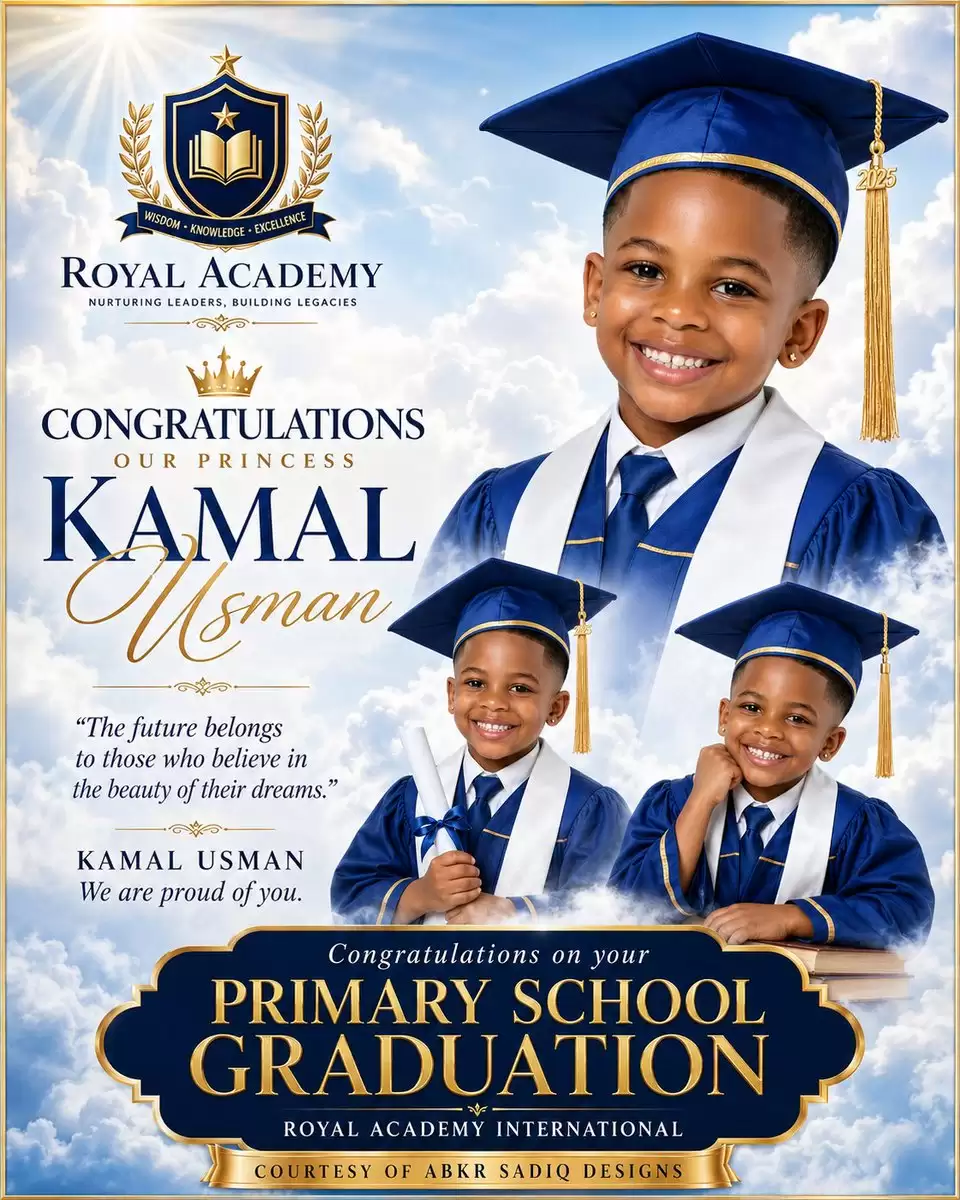 Royal Primary Graduation Poster - Official