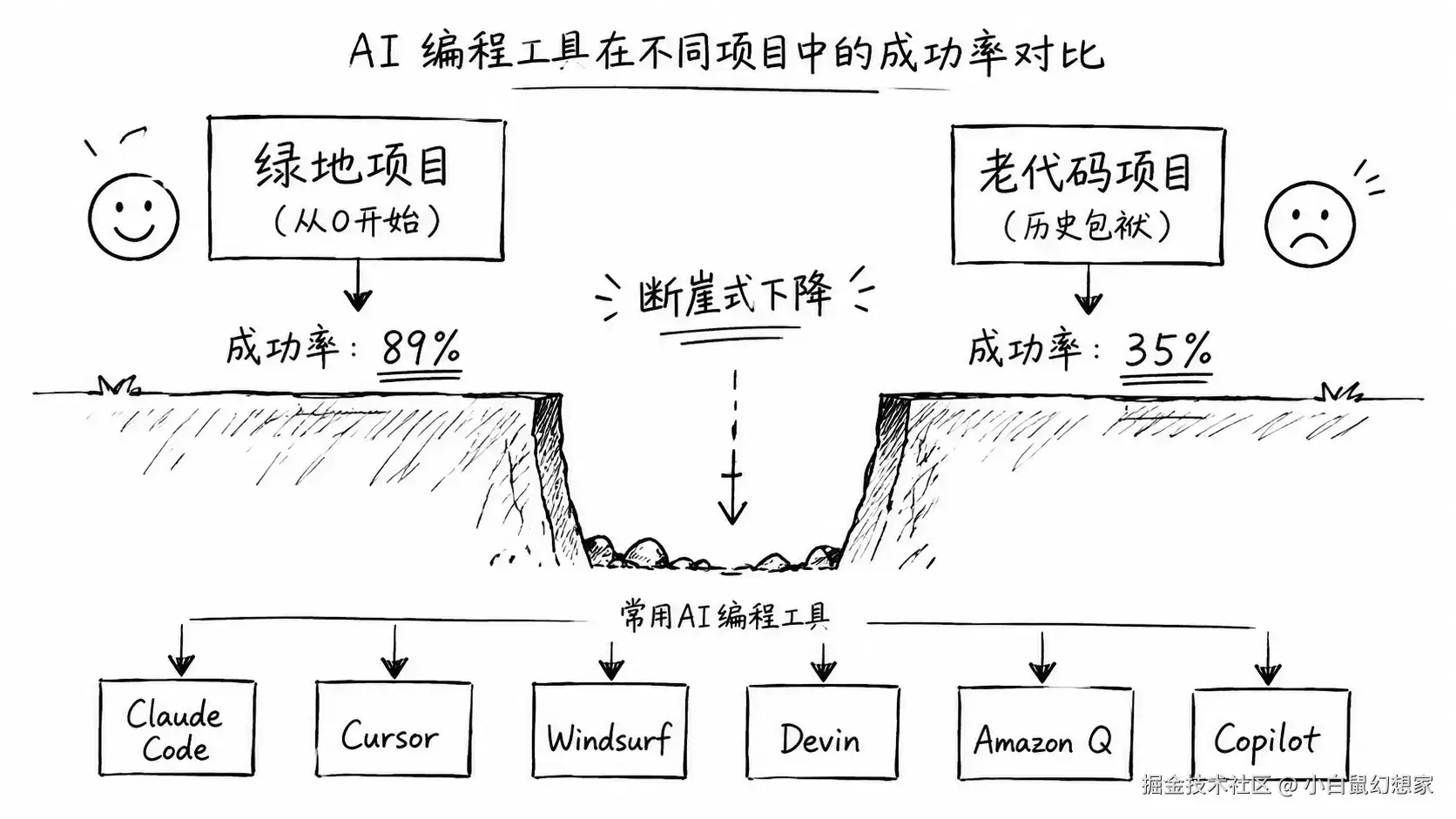 AI Coding Agent 在老代码面前全部翻车