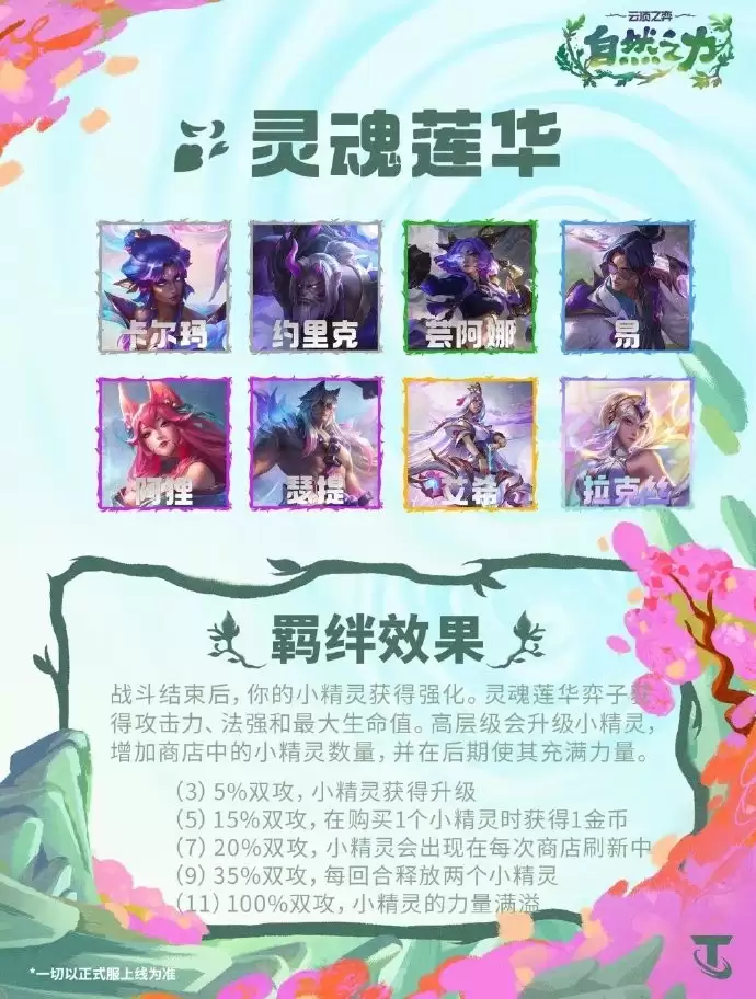 云顶之弈S18灵魂莲华羁绊效果全览