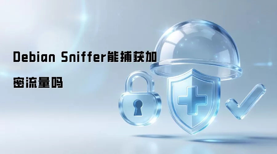 Debian Sniffer可以捕获加密流量吗