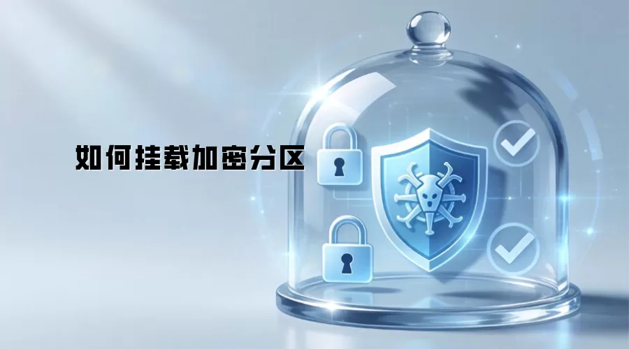 怎样挂载加密分区