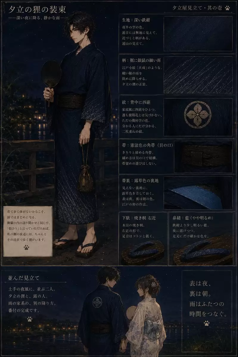 日本浴衣服装参考图