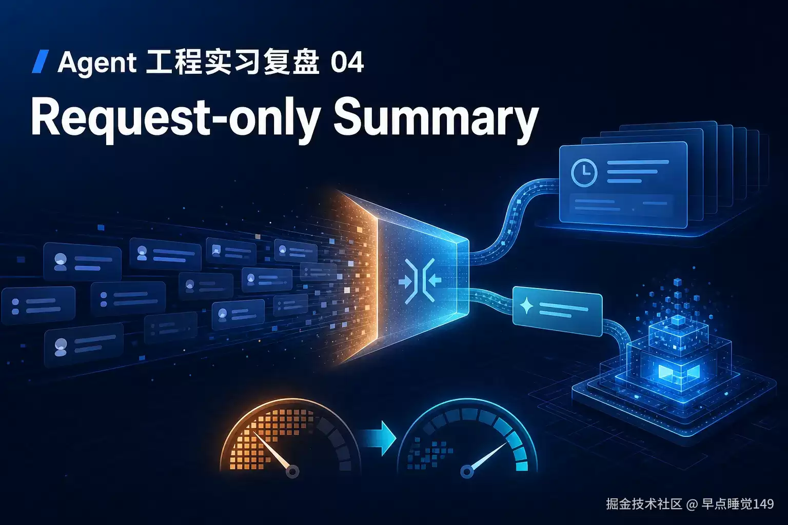 Agent 工程实习复盘 04：长对话越聊越容易崩？Request-only Summary 与 Token 预算治理