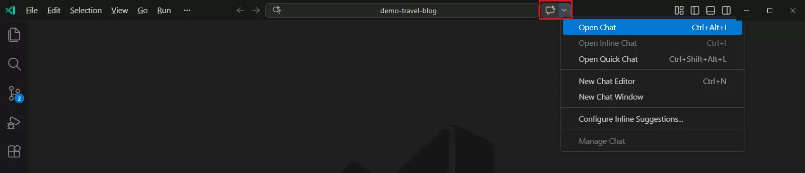 GitHub Copilot Chat 在 IDE 中首次使用教程