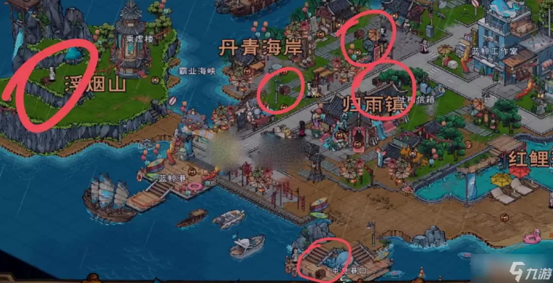 《烟雨江湖》烟雨宝箱位置汇总