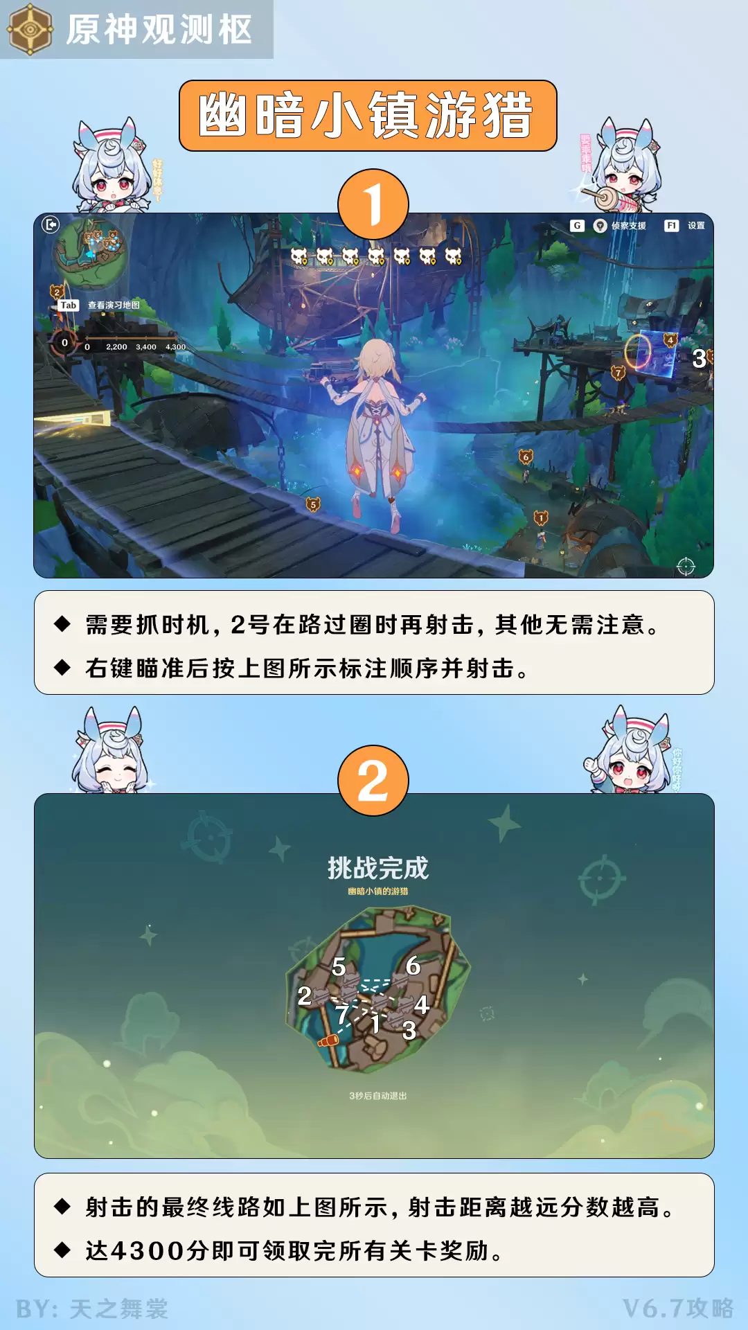原神最终远射瞄准线第六关通关攻略