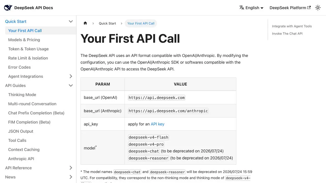 DeepSeek API Python 第一次调用教程