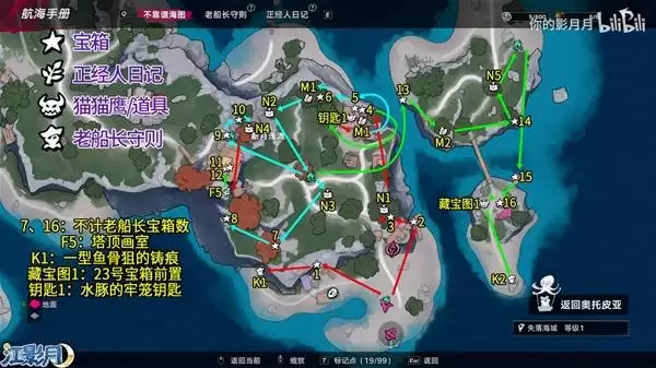 盗贼之海新月浅滩全收集领跑 新月浅滩宝箱、鼠鼠蜜酿收集攻略