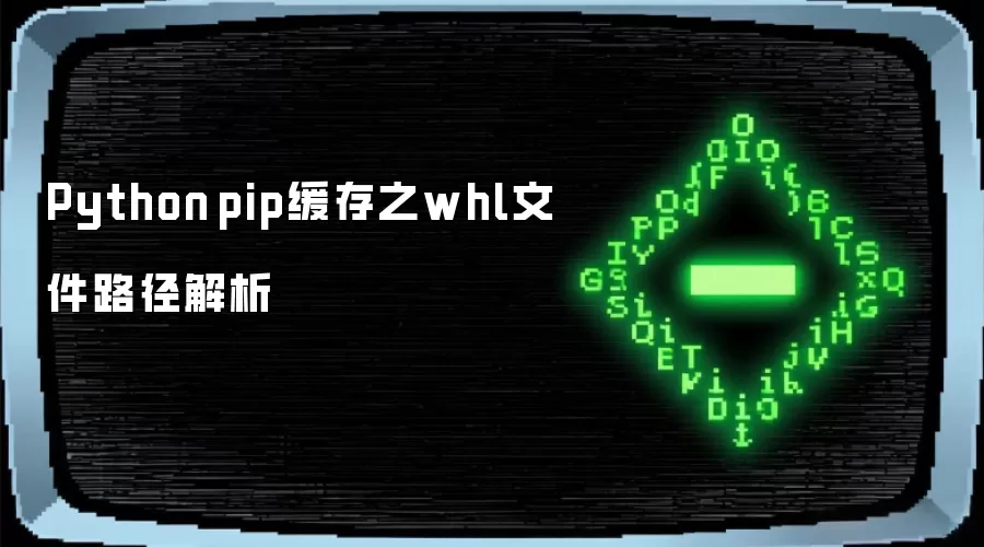 Python pip缓存中的whl文件路径解析