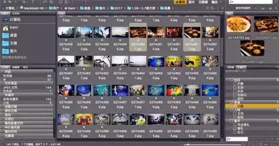 Adobe Bridge怎样把图片堆栈