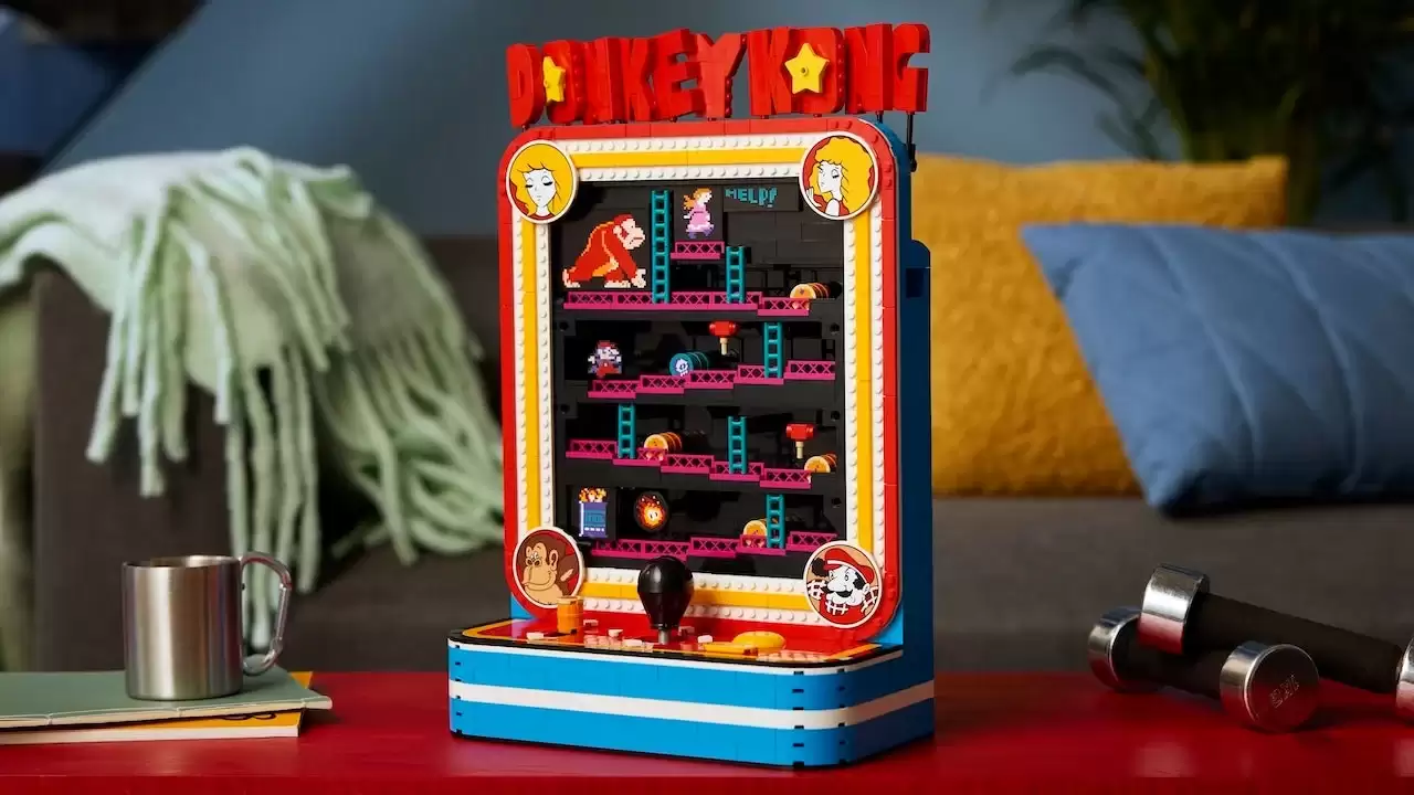我们在SDCC 2026展会现场直击了乐高Donkey Kong街机套装