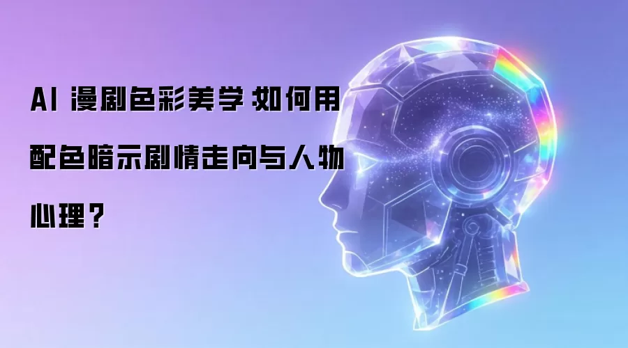AI 漫剧色彩美学：如何通过配色暗示剧情走向与人物心理？