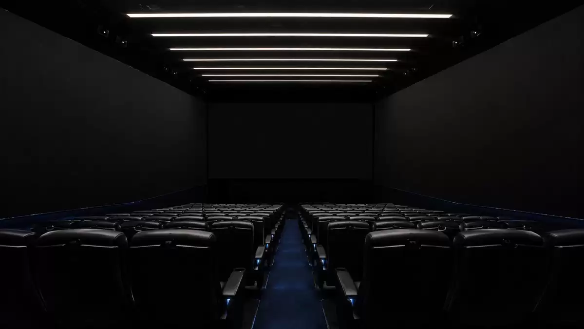 照片级真实感 4DX 电影院放映厅