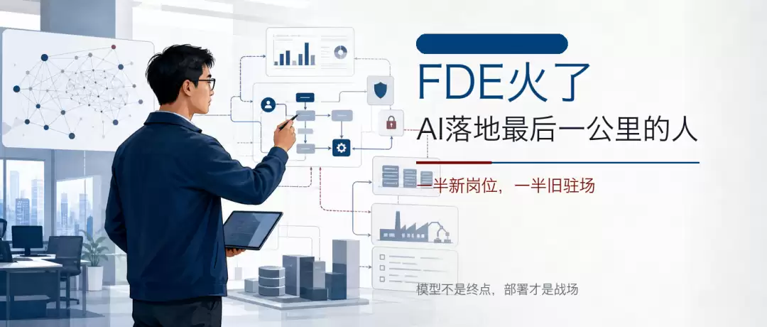 FDE火了：AI落地最后一公里的人 一半是新岗位 一半是旧驻场
