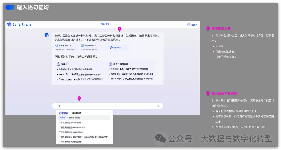 ChatBI开源实现: AI加BI的产品设计