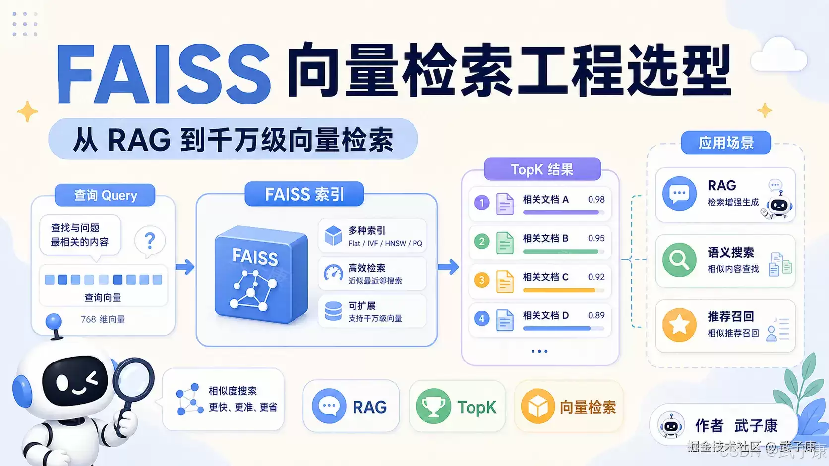 调查研究-188 FAISS 的核心场景:数据量级与工程选型:从 RAG 到千万级向量检索