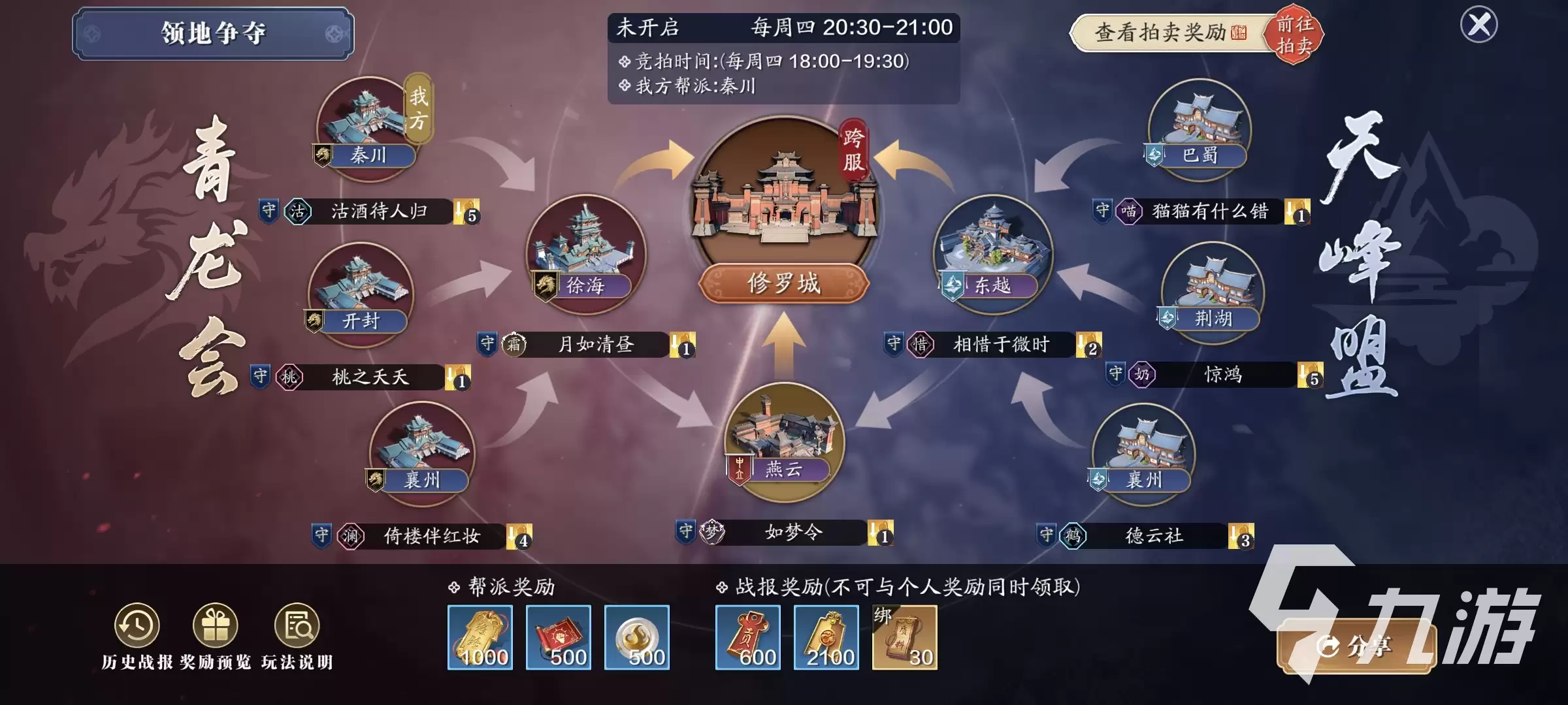 星垂版本天涯明月刀手游帮派改动内容汇总 调整内容说明