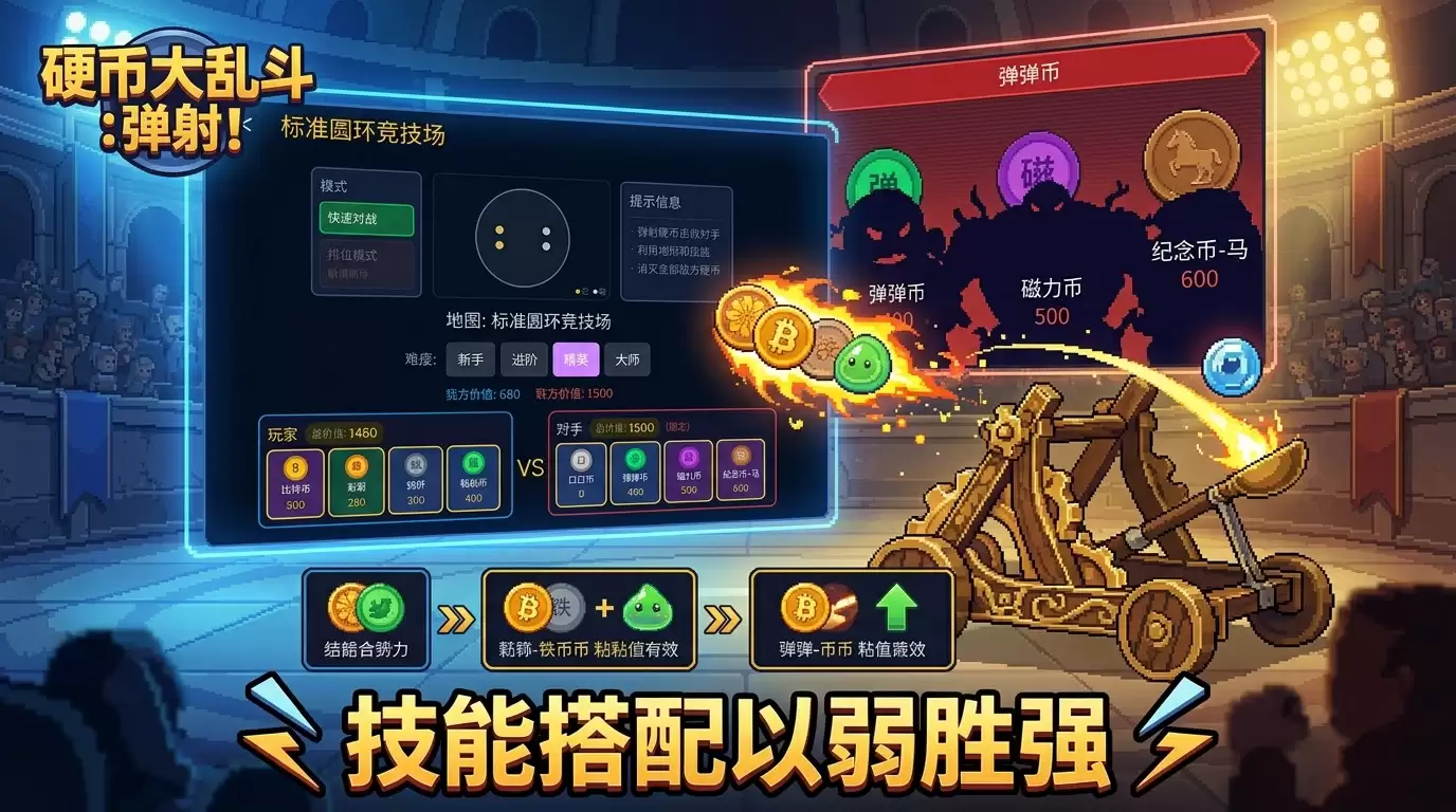 硬币大乱斗：弹射好玩吗 硬币大乱斗：弹射玩法介绍