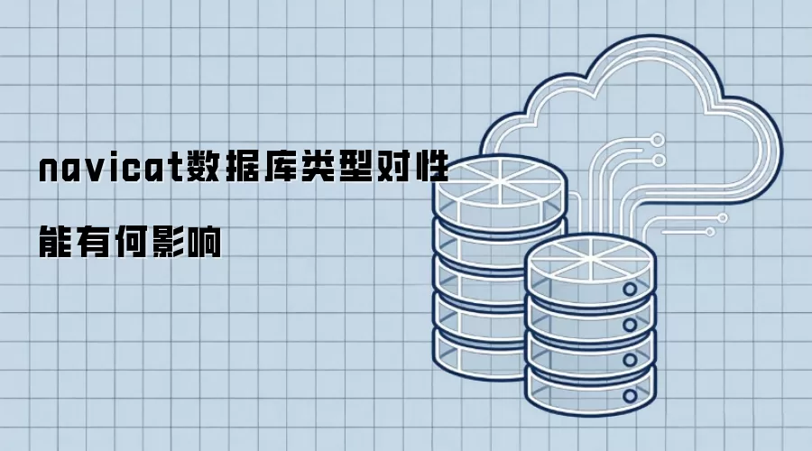 navicat数据库类型对性能有何影响