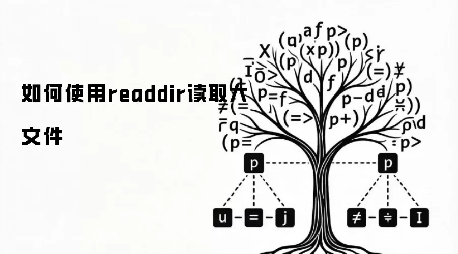 用readdir读取大文件的方法