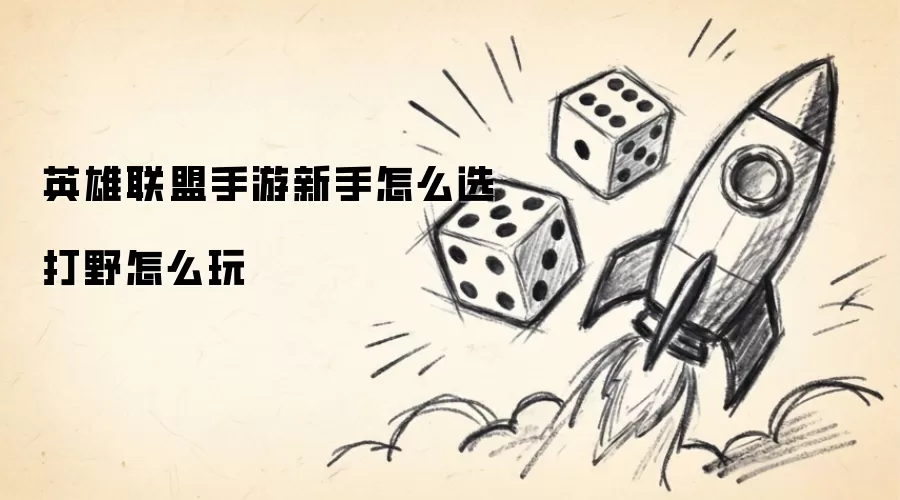 英雄联盟手游新手如何选打野怎么玩