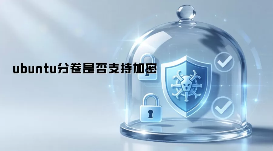 ubuntu分卷是否支持加密及可用方案