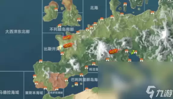大航海时代传说地图解读 大航海时代传说地图攻略