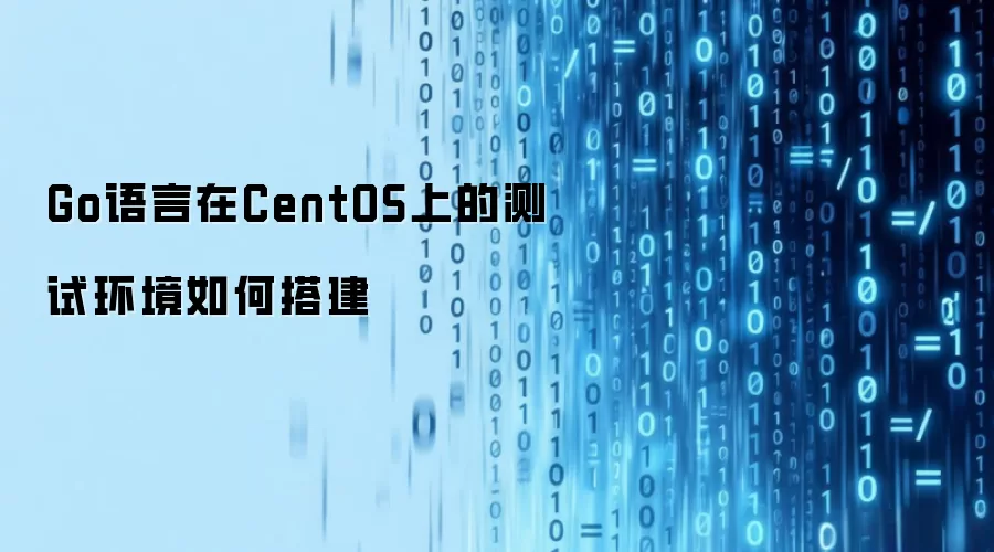 Go语言在CentOS上的测试环境如何搭建