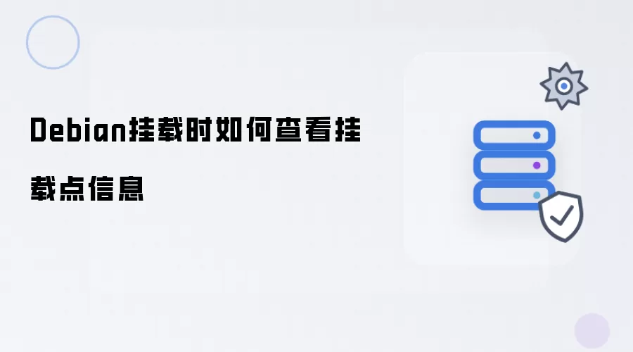 Debian挂载时如何查看挂载点信息