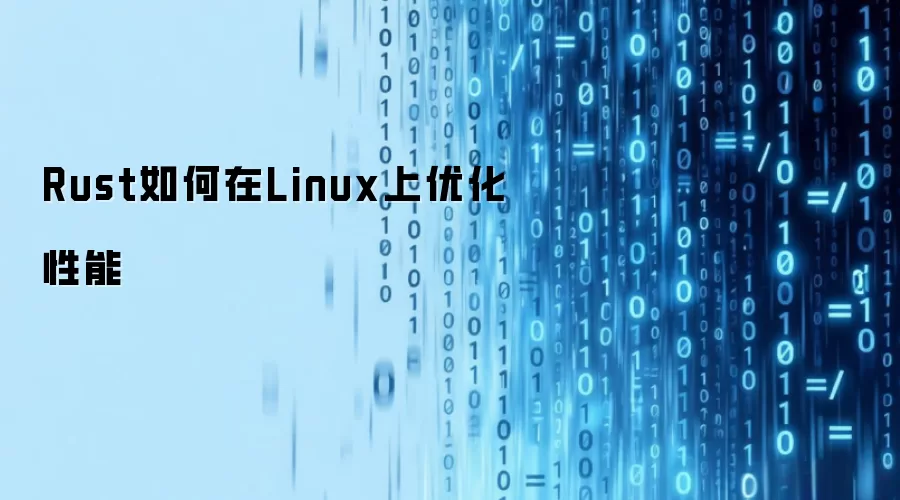 Rust如何在Linux上优化性能