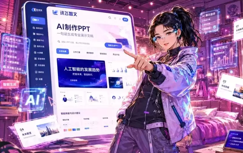 讯飞智文Vision Agent重塑PPT设计！AI从工具升级为产品经理