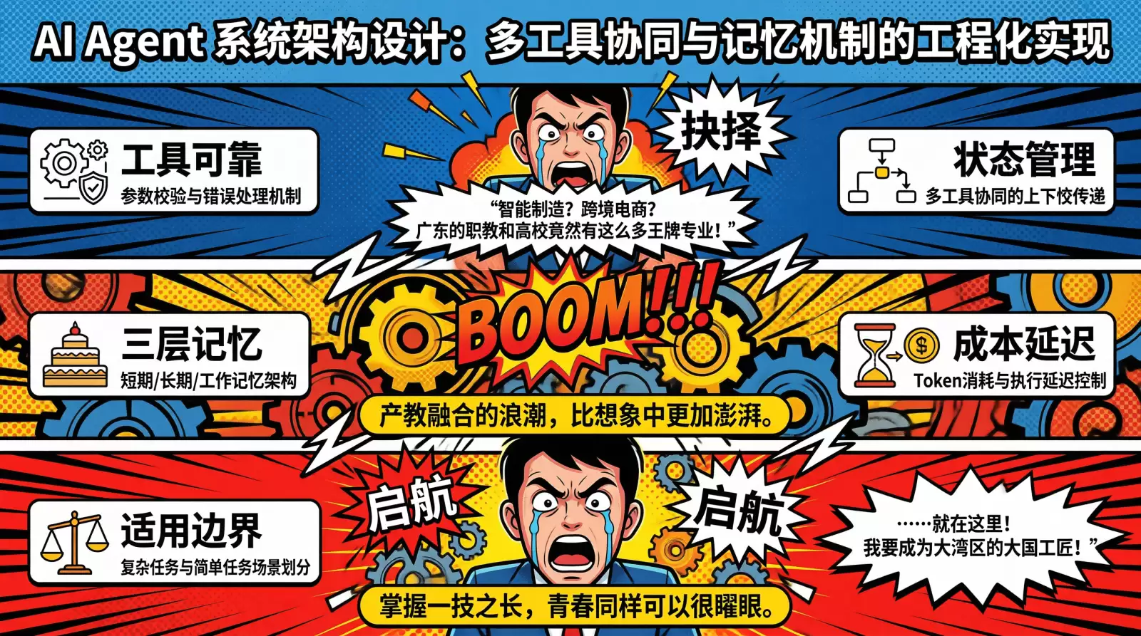 AI Agent 系统架构设计：多工具协同与记忆机制的工程化实现