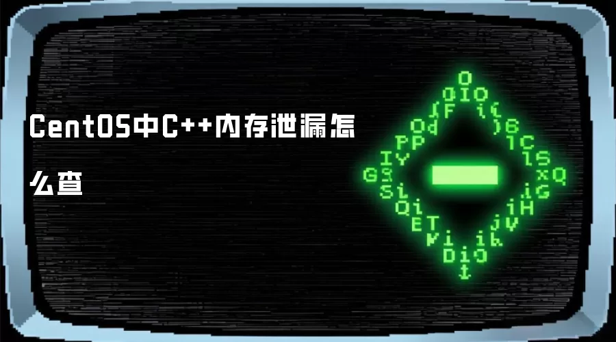 CentOS中C++内存泄漏如何查