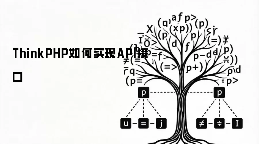 ThinkPHP如何实现API接口