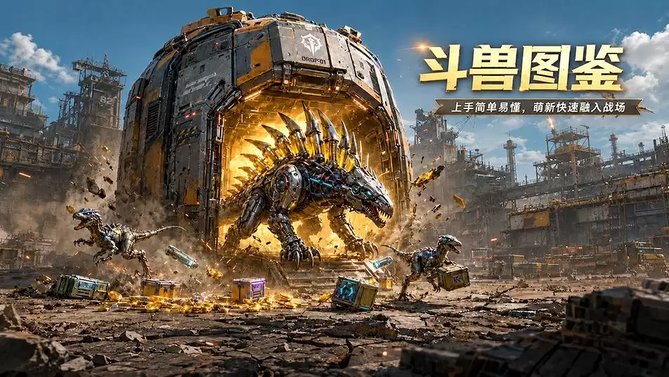 『斗兽图鉴2』极致猎杀、速度王者！