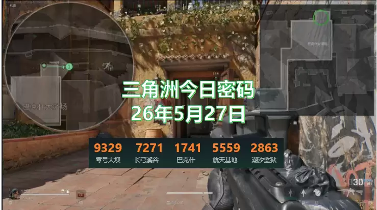 5月27日三角洲今日密码是多少？2026.1.15今日密码与密码房位置一览