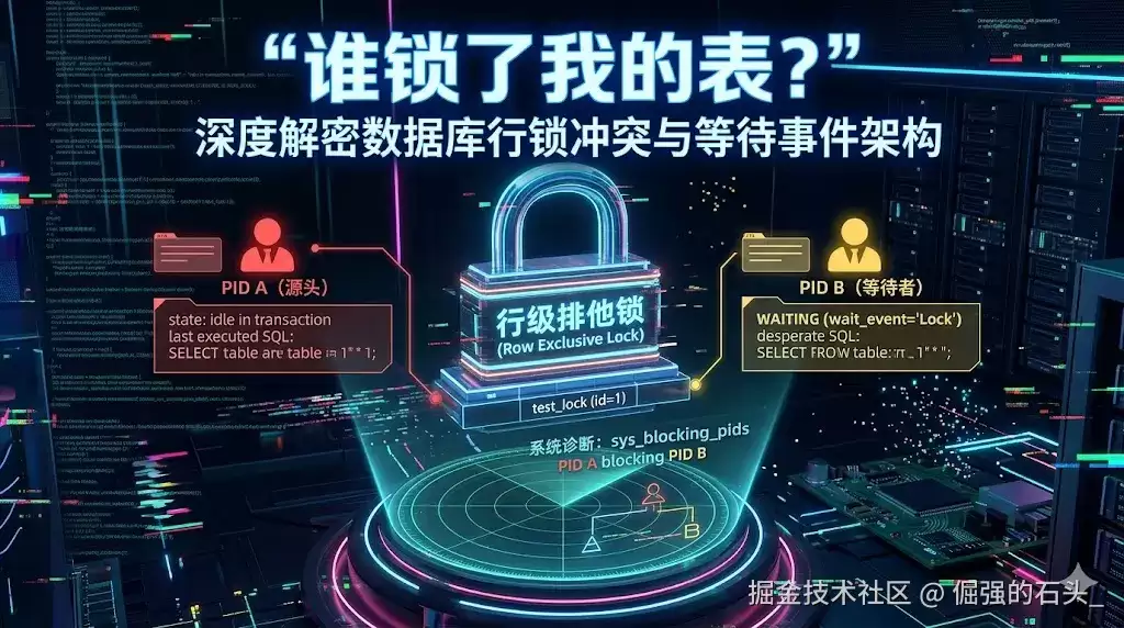 《Kingbase护城河》——深度解密数据库行锁冲突与等待事件架构