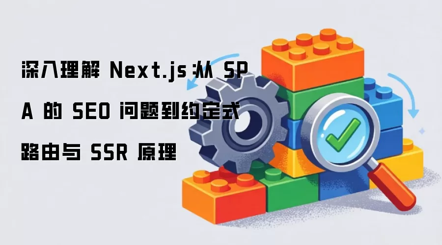 深入理解 Next.js：从 SPA 的 SEO 问题到约定式路由与 SSR 原理